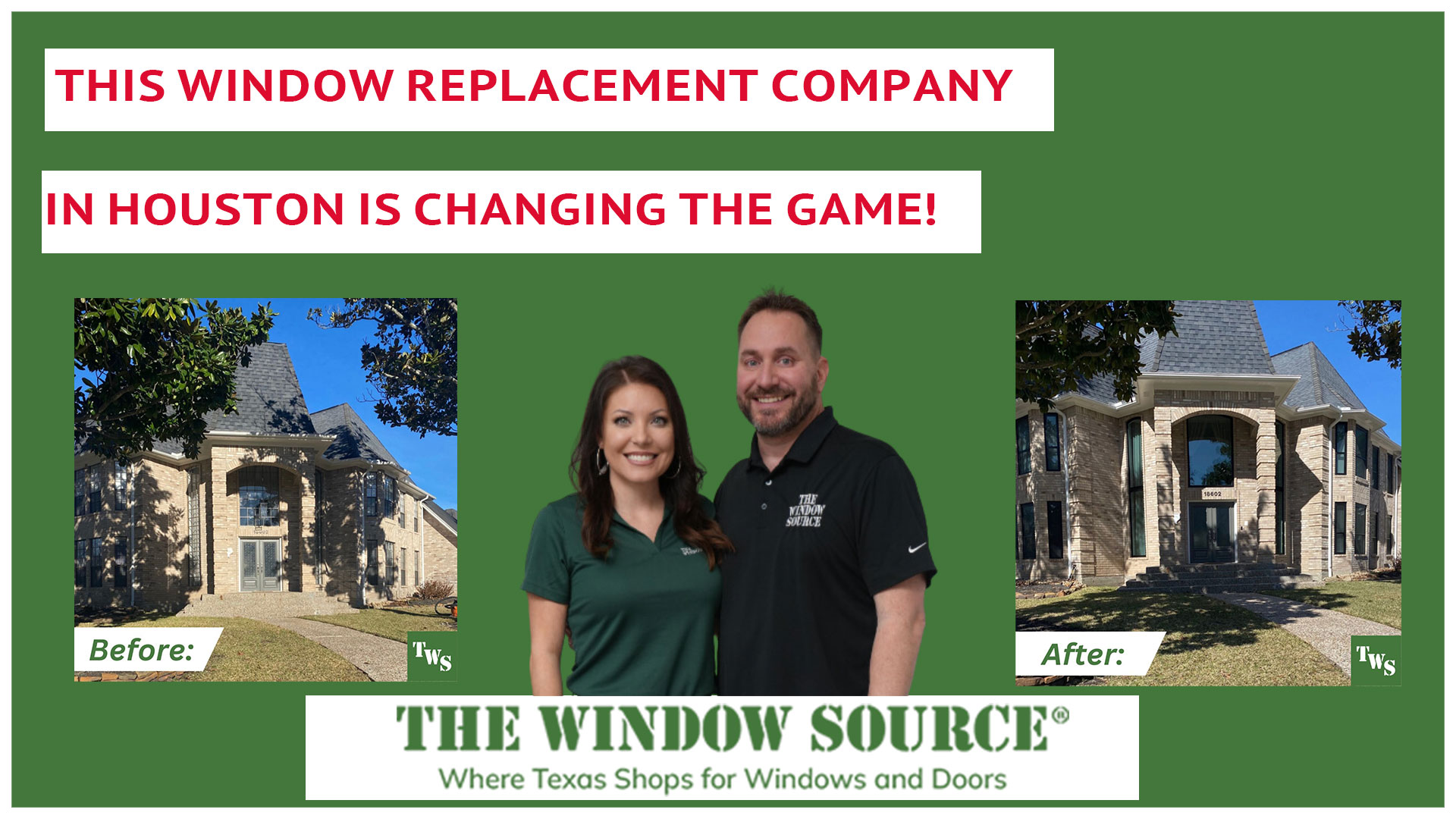 Welcome to Window Source Houston, where we specialize in delivering affordable replacement windows